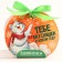 New Year! Chocolate bombing, white chocolate, with marshmallow "Yumber to you in NG", 35 g