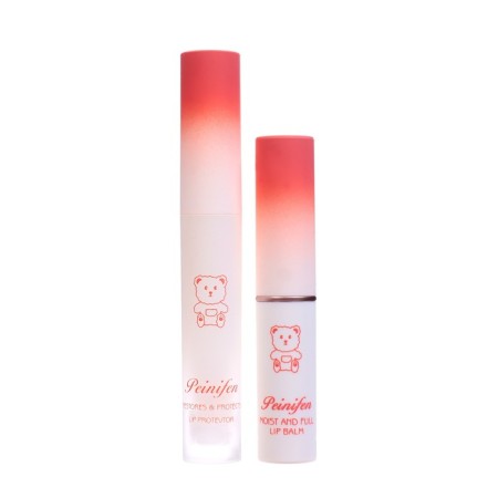 Lip's Set "Strawberries": Balm and Lip oil-2
