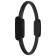Pilates ring, 37 cm, black color