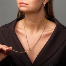 Set 2 objects: earrings, chocker 