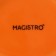 Porcelain salad Magistro "Cerera", 1.1 l, d = 18.5 cm, color orange color
