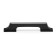 Cappio bracket handle, aluminum, m/o 96 mm, black color with gray insert
