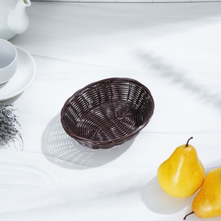 Basket for fruits and bread of the share "Choco", 18 × 15 × 5 cm-5