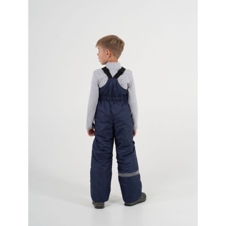 Baby pants insulated, height 116 cm, dark blue color-1