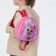 Baby backpack 21*9*23, lightning department, cat in roses of stars, pink