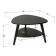 Brooklyn Commerce table, 780x770x500, wenge/wenge
