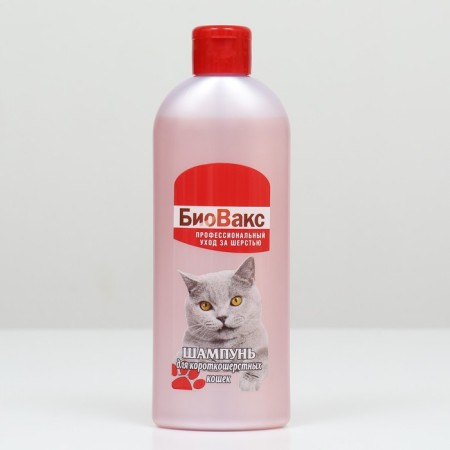 Biovax shampoo for short -haired cats 355 ml