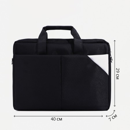 Laptop bag, black color-1