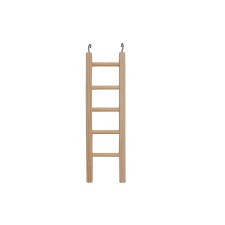 Bird ladder in a wooden cage, 5.3 x 0.8 x 19 cm
