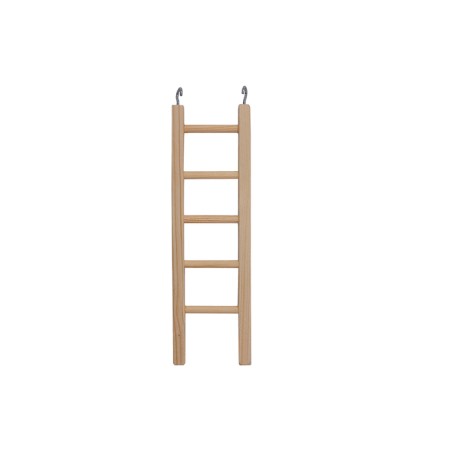 Bird ladder in a wooden cage, 5.3 x 0.8 x 19 cm