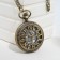 Pocket clock "Magic of numbers", quartz, 5.5 x 4.5 cm, D dial-4 cm