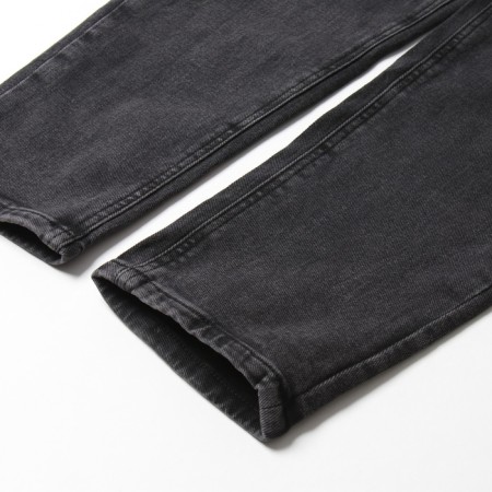 Jeans insulated female, gray color, size 30 (46)-3