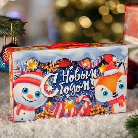 Gift Folding Blue Blue India 25 x 5 x 15 cm-1