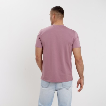 Men's T-shirt Minaku Regular Fit: Purple color, river 42-2