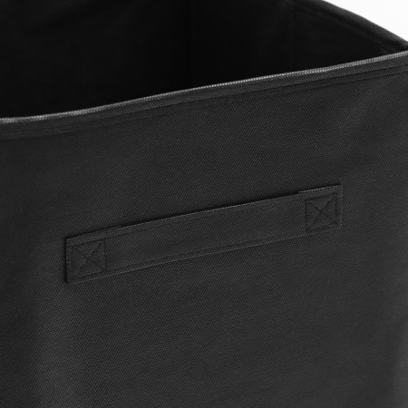 Storage box, 28 × 28 × 28 cm, set 3 pcs, black color-2
