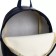 Baby backpack on lightning, blue color