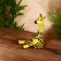 Souvenir "giraffe" hanging paws, tree 30 cm