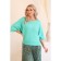 Female jumper, size 42, turquoise color