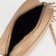 Cross-Bodi bag, lightning department, long belt, beige color