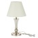 Evoluce bedside lamp. Sle105504-01. Reimo. 1x40 W, E14, 28x28x48 cm, Nickel color
