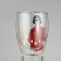 A glass with double walls "Shine in the New Year", 350 ml