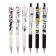 Automatic gel handle 0.5mm blue "anime", mix