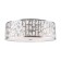 Suspension lamp Maytoni Mod184PL-06CH, 6HE27, 60W, 70x70x23 cm, chromium color