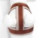 The ammunition set is soft, reflective, leash 120 x 2 cm, Osh 46-69 cm, brown