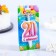 Candle in the cake "anniversary", 9.7 cm, digit 20