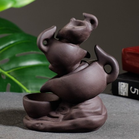 Set of incense on the stand "Teapets" 14x11cm-4