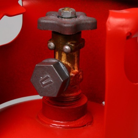 Gas cylinder, 12 l, with a valve, empty, GOST 15860-84-3