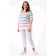 Female jumper, size 52, white color