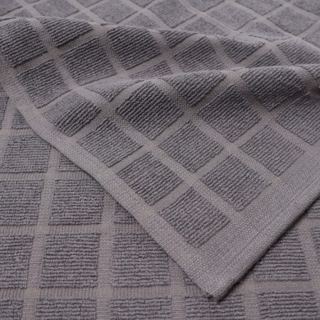 A set of towels Ethel "Minimalism" 40x66cm - 2 pcs, col. Dark gray, hl. 100%-3