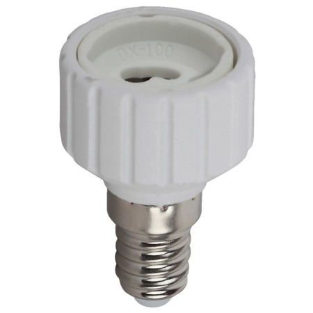Adapter era E14-gu10 plastic, white