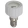 Adapter era E14-gu10 plastic, white