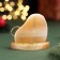 Souvenir "heat and affection! 2025", with a bell, selenite, 6x6x4.5 cm