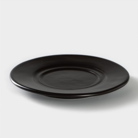 Smak Porcelain Universal Carbone, D = 15 cm, h = 2 cm, black color-1