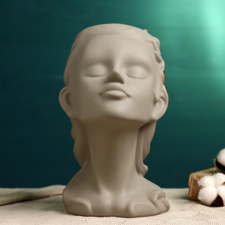 Kashpo - Vase "Lilith" gray 25*14cm-2