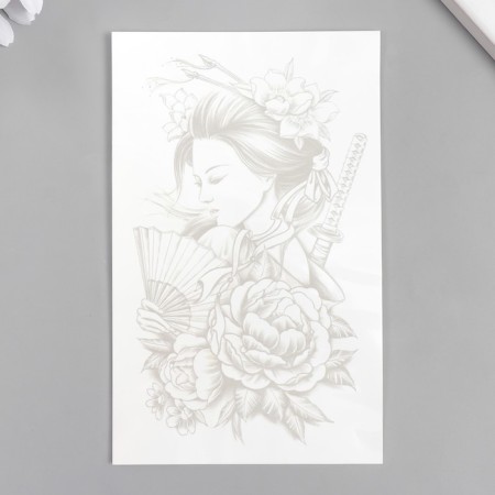 Blue Tattoo Blue "Geisha with a Sword" mix 18x11 cm-4