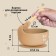 Baby plate on a suction cup, spoon, m & b, beige