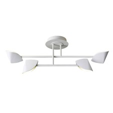 Ceiling chandelier Mantra capuccina, LED, 2100LM, 3000K, 800x150x255 mm, white color