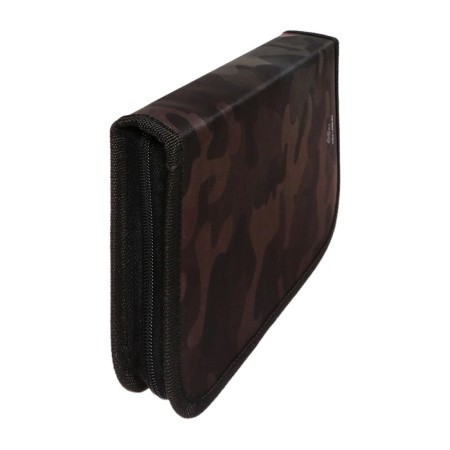 Penal 1 section 140 x 210 x 40 mm, folding pocket and cosmetic bag, fabric, calligrata top content "cat camouflage"-2