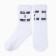 Women's socks "The whole world at my feet", white color, size 36-40