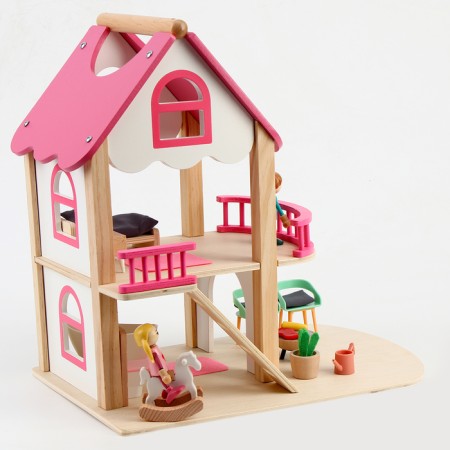 Puppet house "My family" 36x35x23.5 cm-2