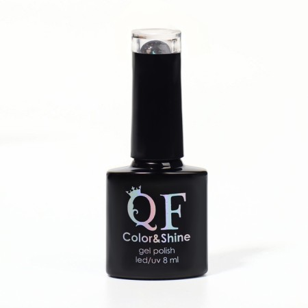 Shine Color nail polish gel, 3 phase, 8 ml, LED/UV, Black Color Black-6