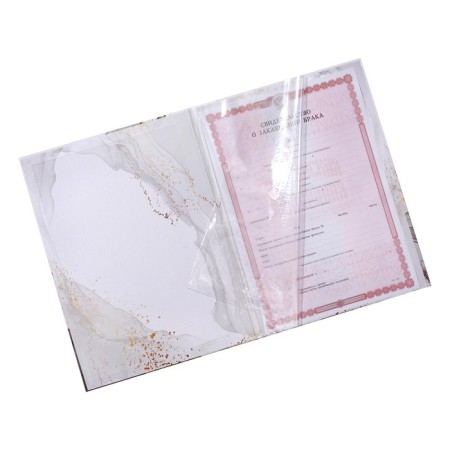 The folder for the certificate of marriage "Together forever", A4-5
