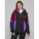 Ski jacket female winter, size 44, black color