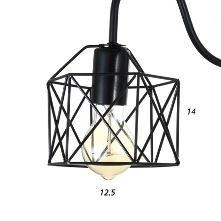 Bra 2530/1 E27 40W Black 12x16 cm-3