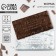 Chocolate shape - tile "Mom", 18 x 9.5 cm