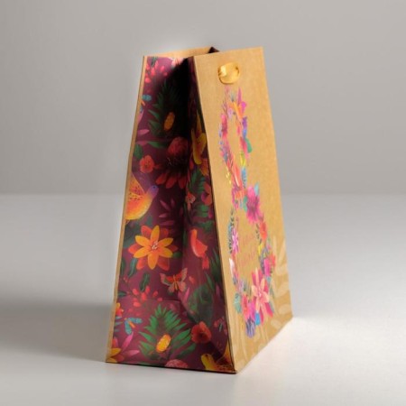Package Gift Crafts Vertical, packaging, “The most beautiful”, MS 18 x 23 x 10 cm-1